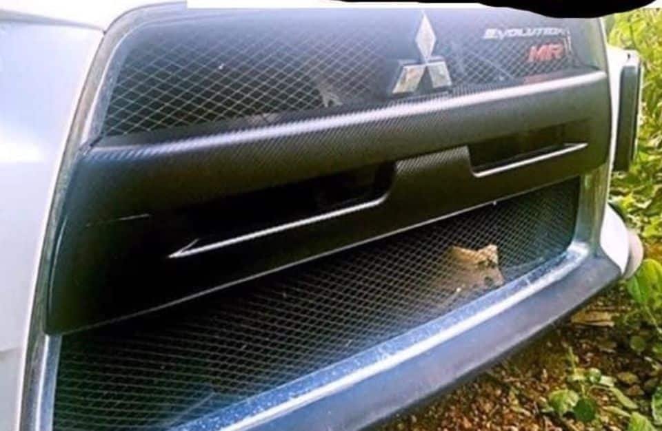 Evo X PP Carbon Front Nose