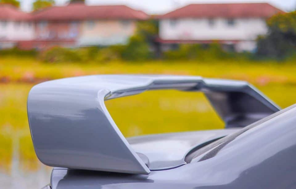 Evo X OEM ABS Wing