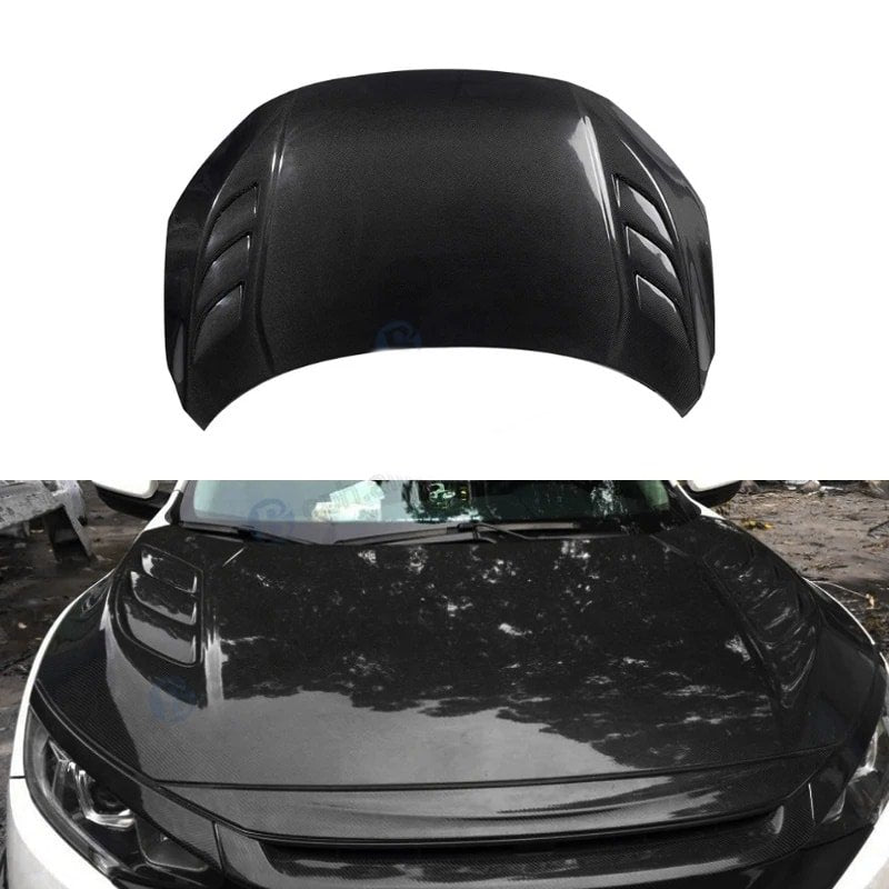 Civic ARA-1 Style Carbon Hood