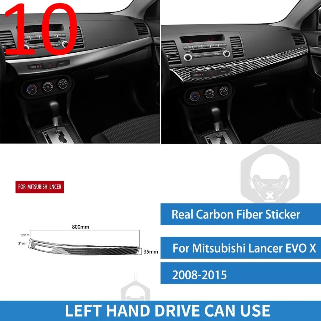 Interior Carbon Trim Sticker