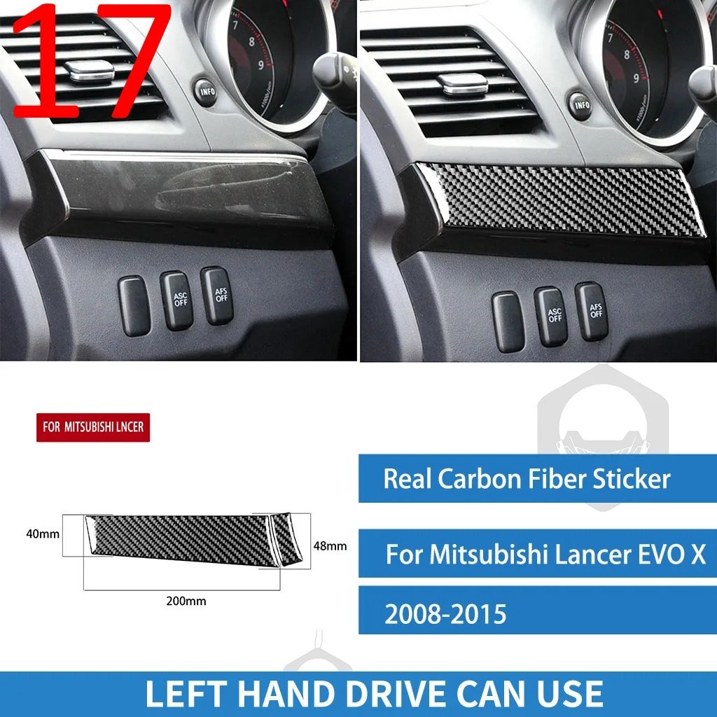 Interior Carbon Trim Sticker