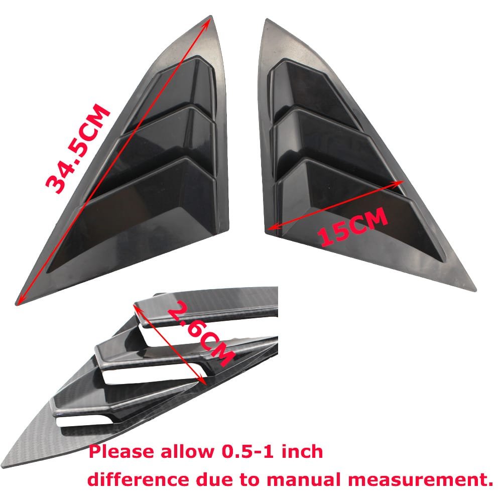 Side Window Louvers