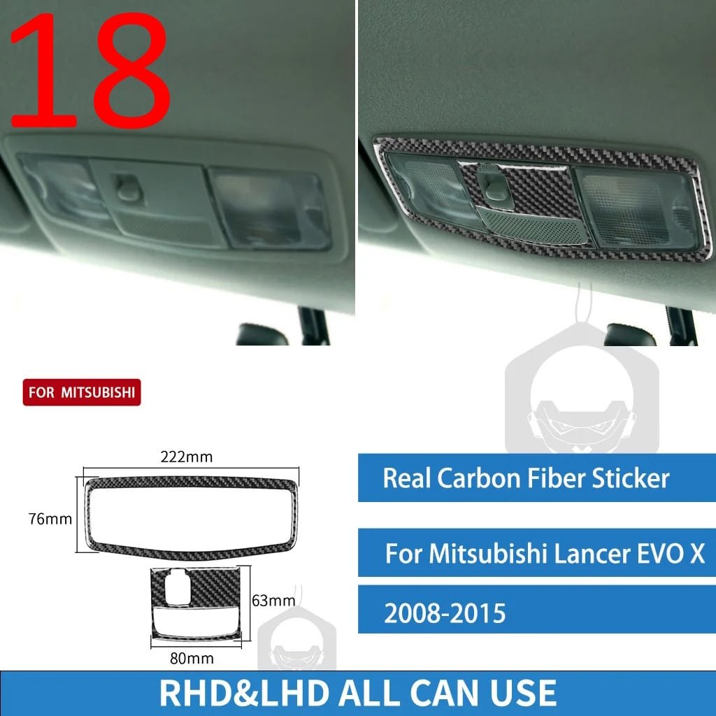 Interior Carbon Trim Sticker