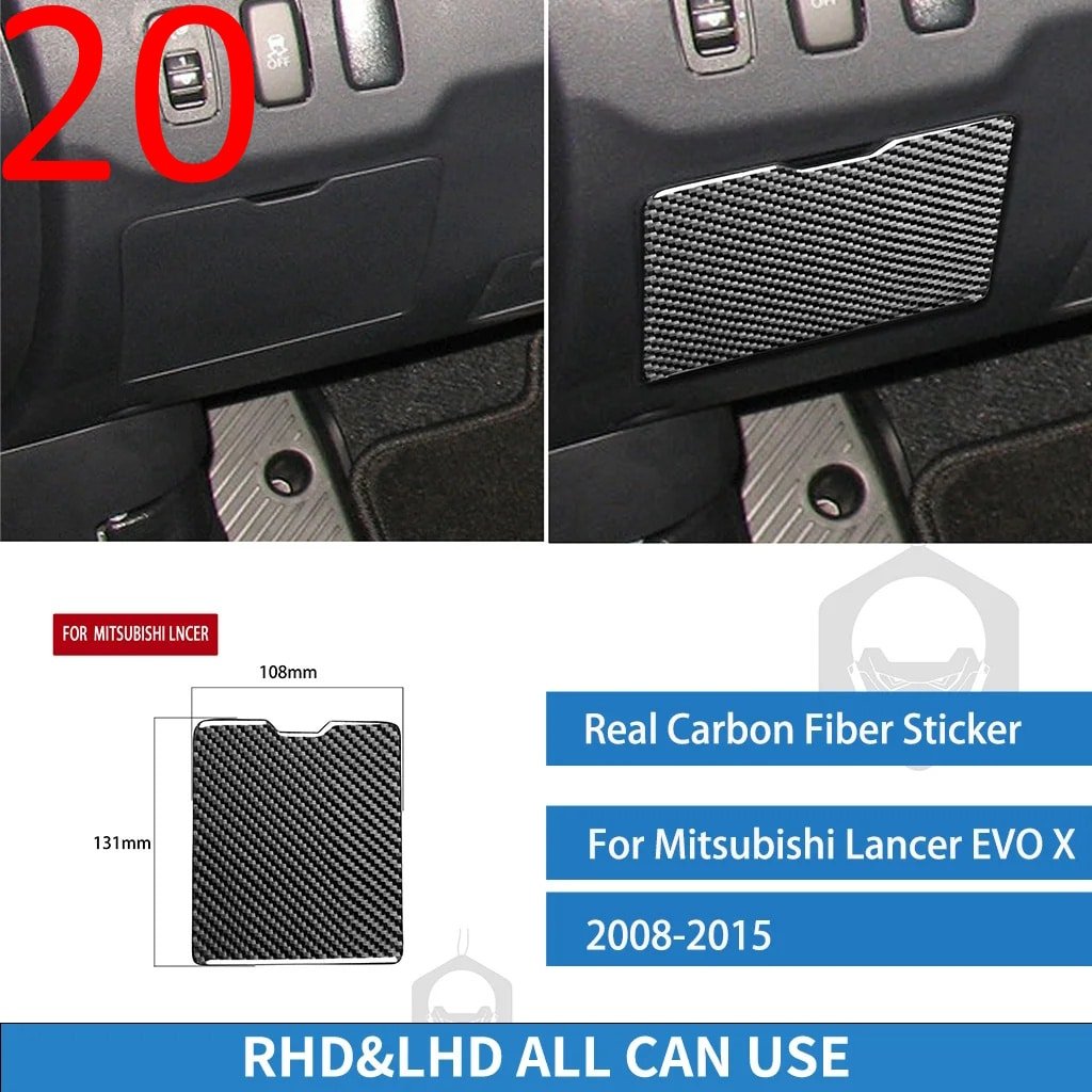 Interior Carbon Trim Sticker