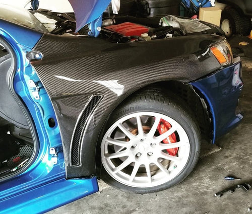 Evo X Carbon Wide Fender