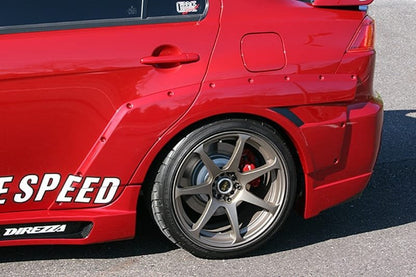 CS Evo X Rear Wide Fender FRP