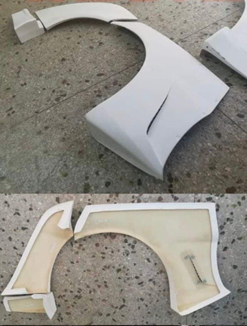 VARIS Evo X Rear Wide Fender FRP