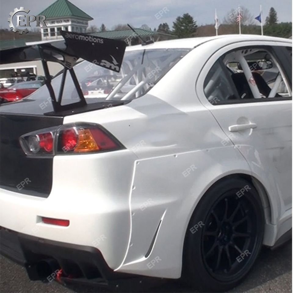 VARIS Evo X Rear Wide Fender FRP