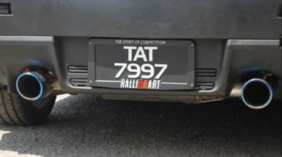 End Plate Ralliart
