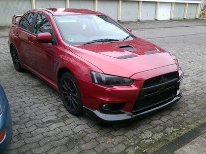 Evo X Aero Front Lip Soft ABS