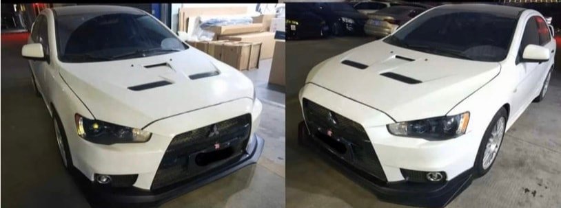 Evo X Front Lip