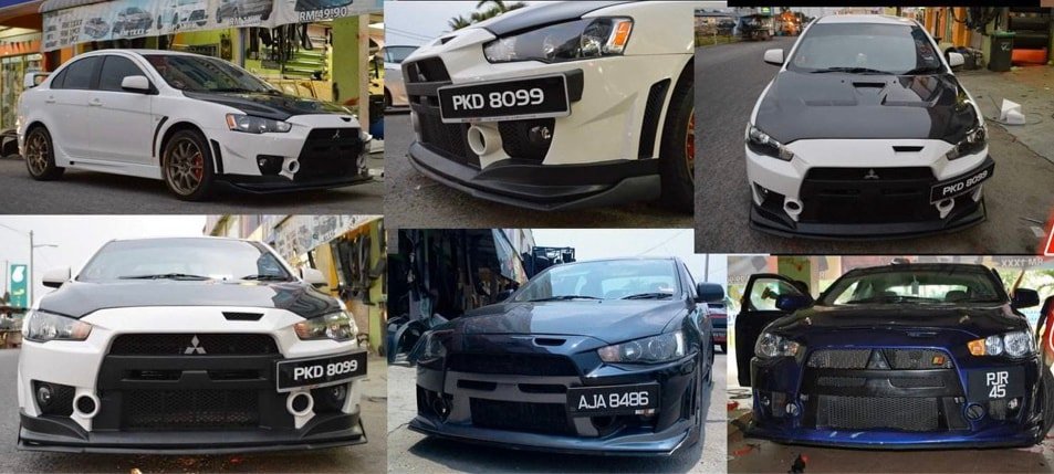 FQ400 Front Bumper PP