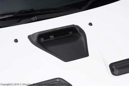 C-West Carbon Hood Scoop