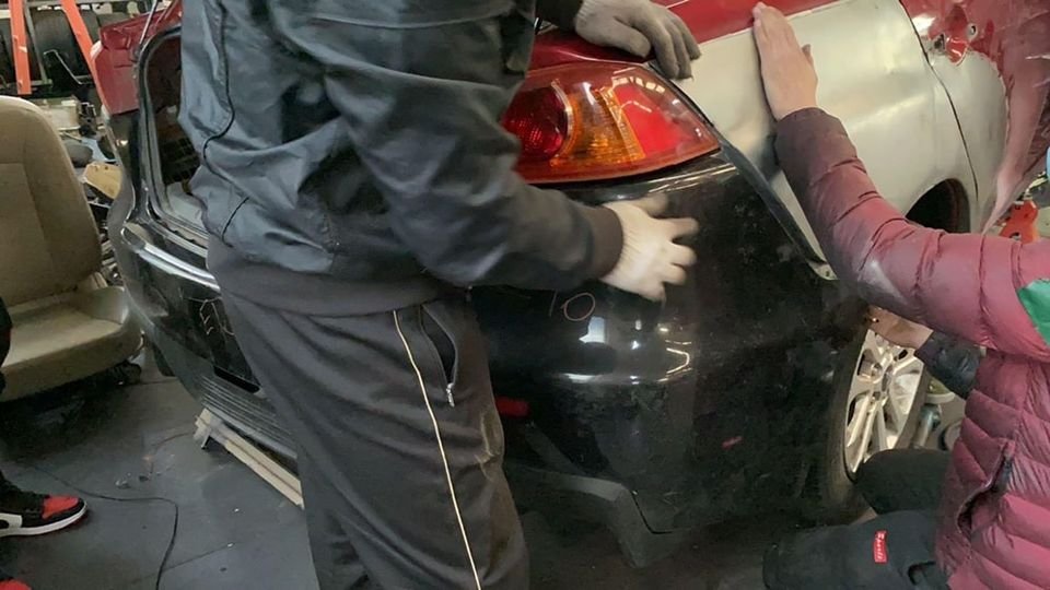 Lancer Wide Steel Fender Conversion Evo X