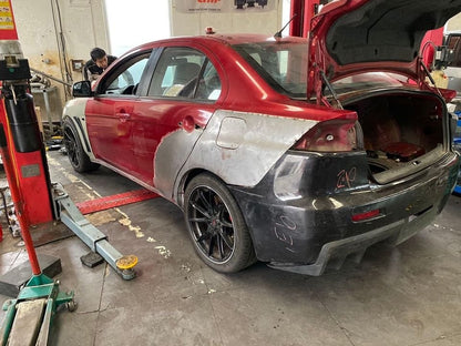 Lancer Wide Steel Fender Conversion Evo X