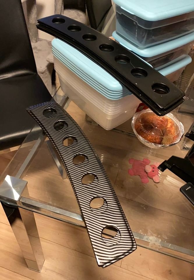 Rear Window Vents Carbon FRP