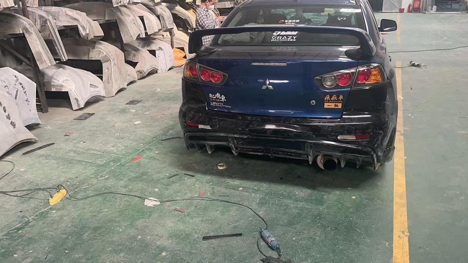 Varis V3 Evo X Rear Bumper ABS