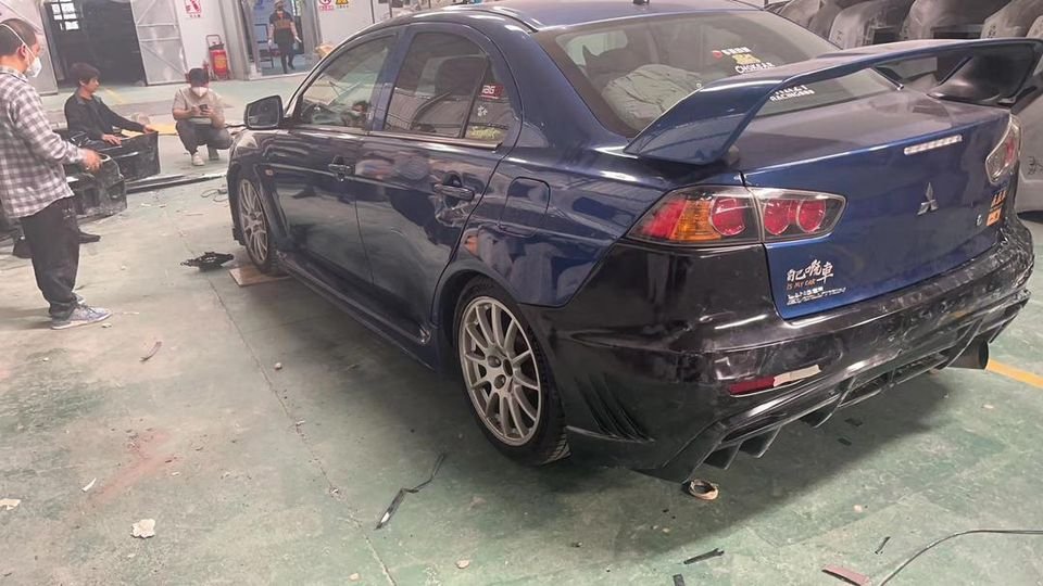 Varis V3 Evo X Rear Bumper ABS