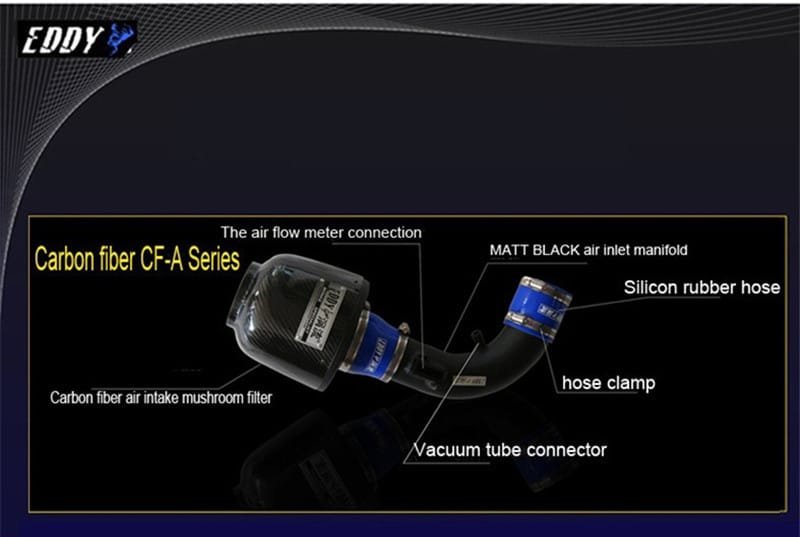 EDDY Carbon Cold Air Intake Carbon V2