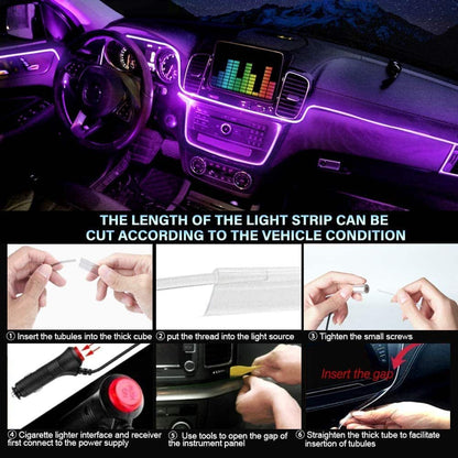 Interior Atmosphere RGB LED Fiber Optic