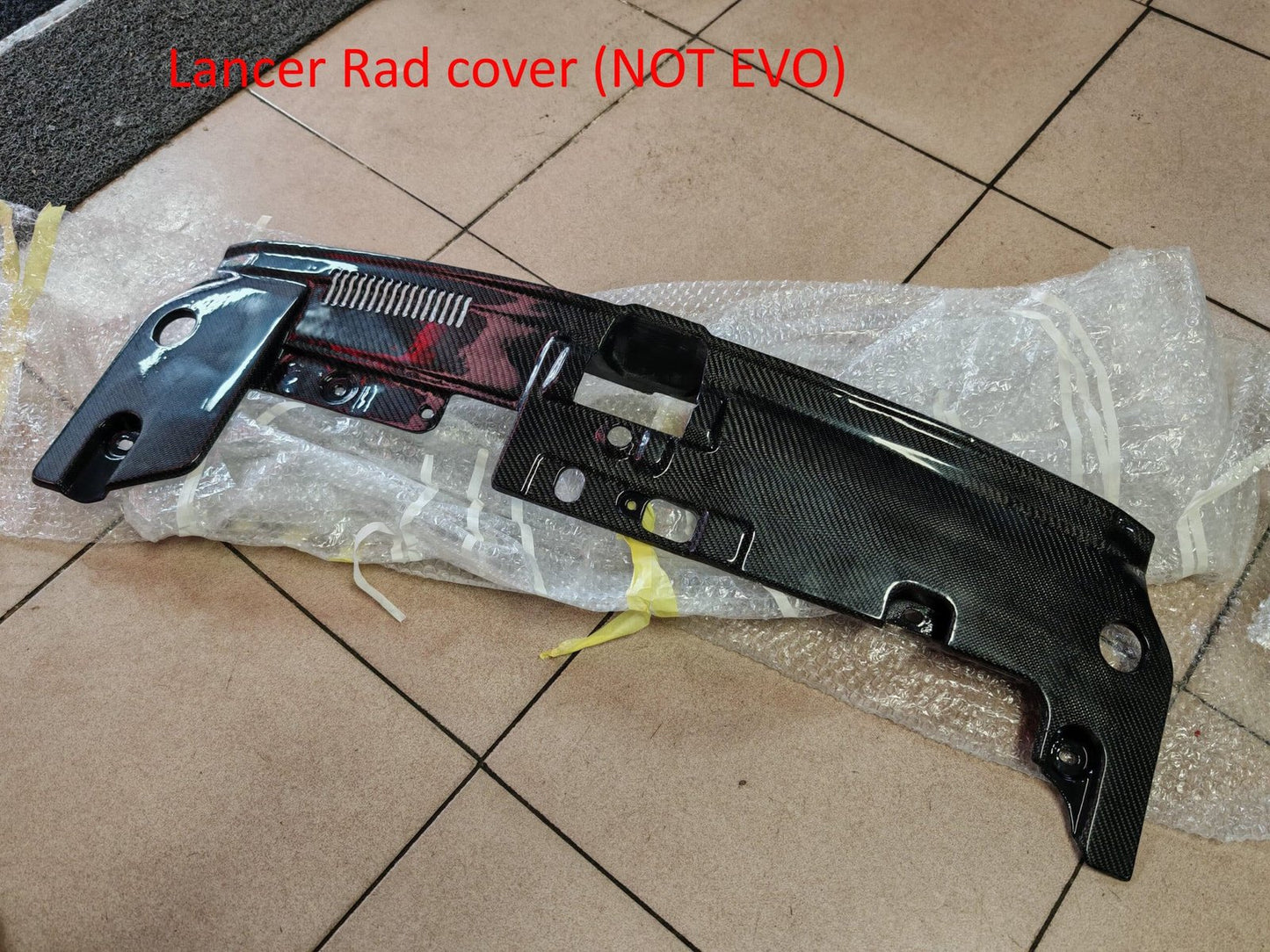 Radiator Carbon Cover