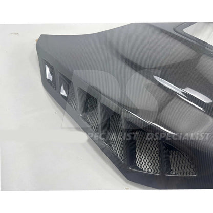 Civic MidGlass Carbon Hood