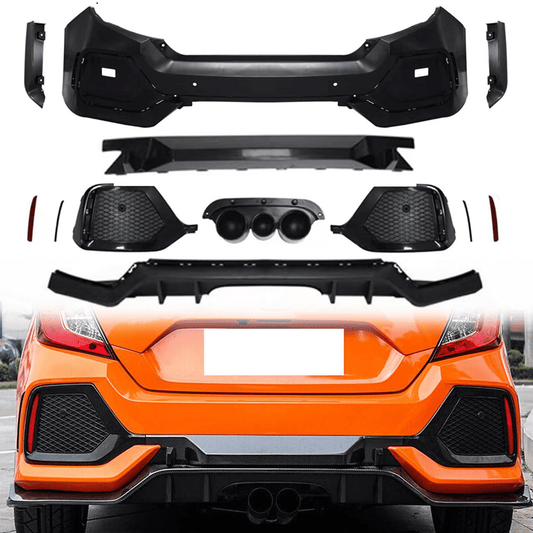 Civic Type-R Style Rear Bumper