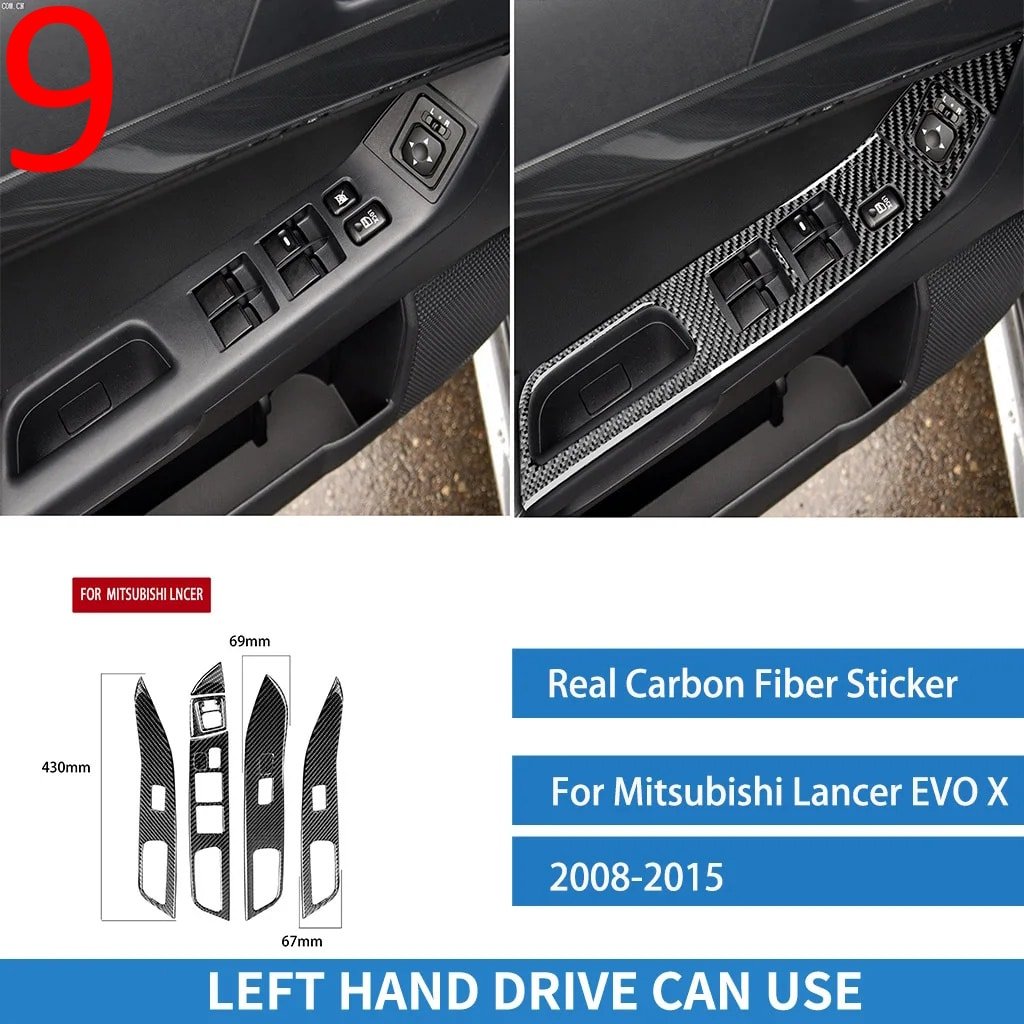 Interior Carbon Trim Sticker