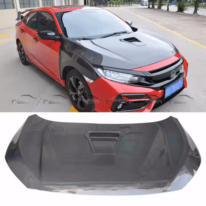 Civic Carbon Type R Hood
