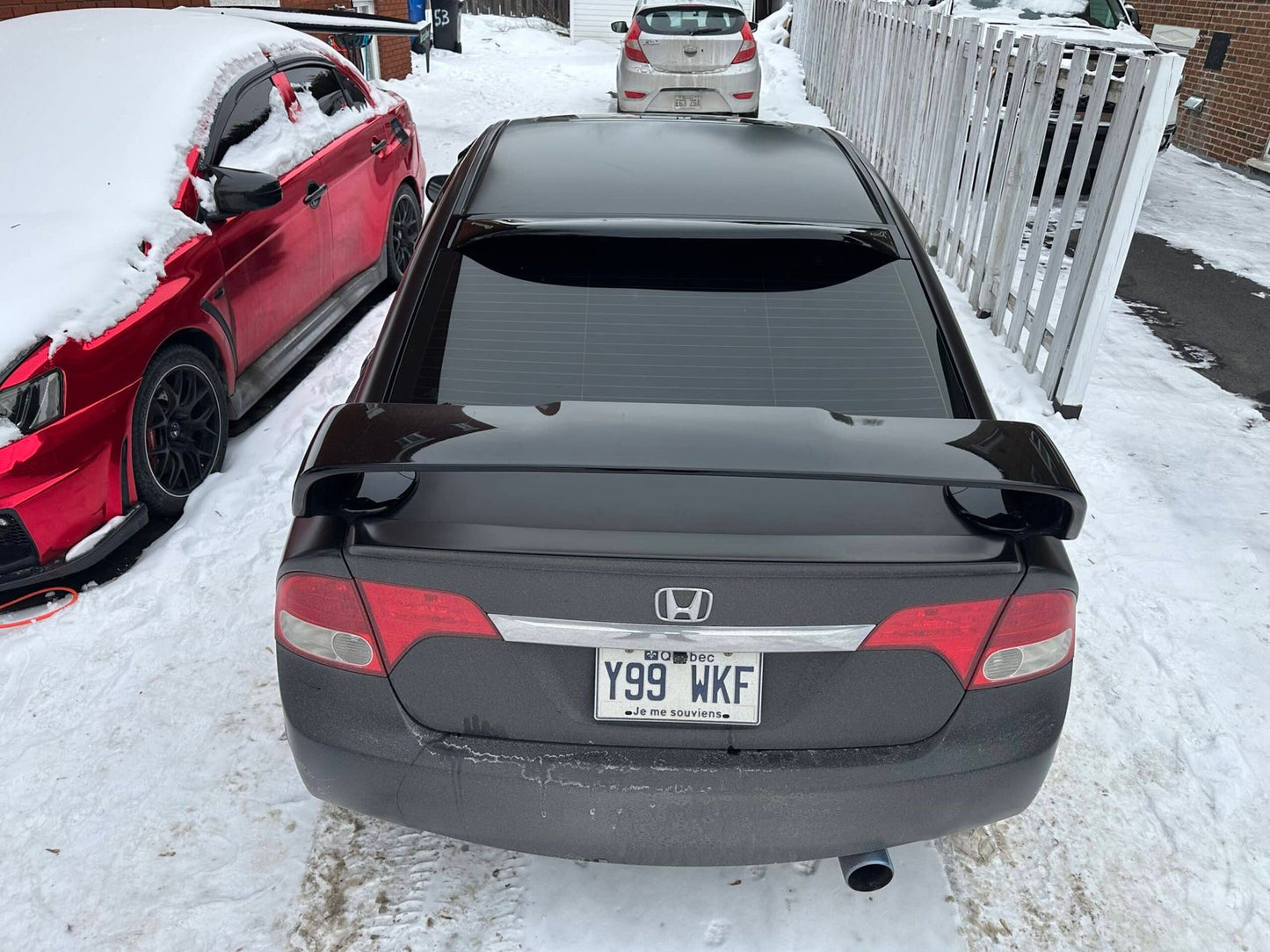 Civic Rear Glass Spoiler