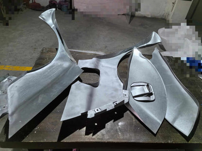 Lancer Wide Steel Fender Conversion Evo X