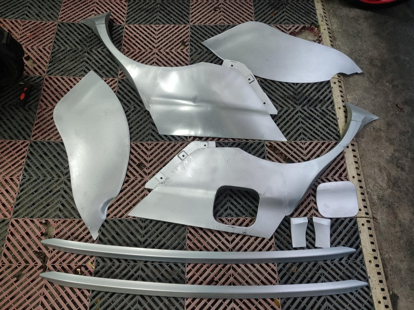 Lancer Wide Steel Fender Conversion Evo X