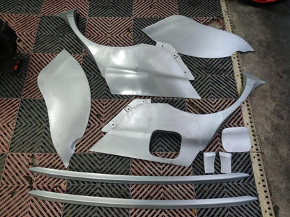 Lancer Wide Steel Fender Conversion Evo X