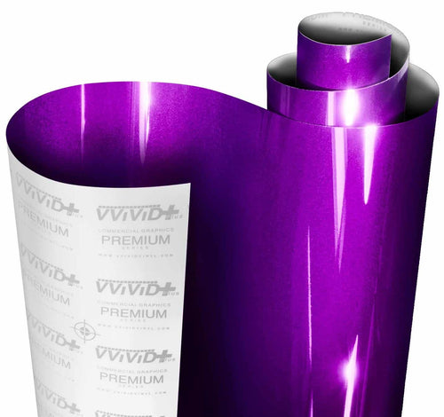 Rouleau de vinyle adhésif violet