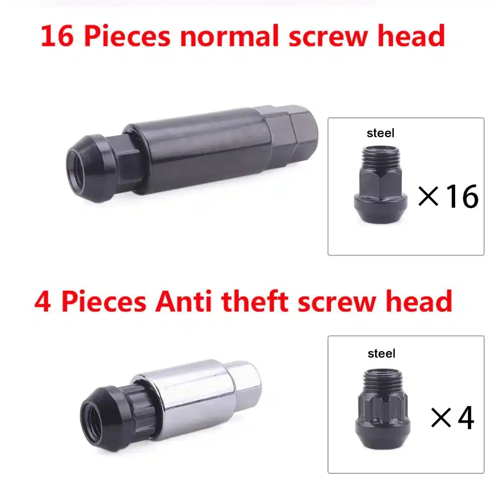RAYS Anti-Theft Spike Nuts