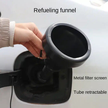 Car liquid funnel
