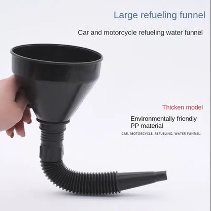 Car liquid funnel