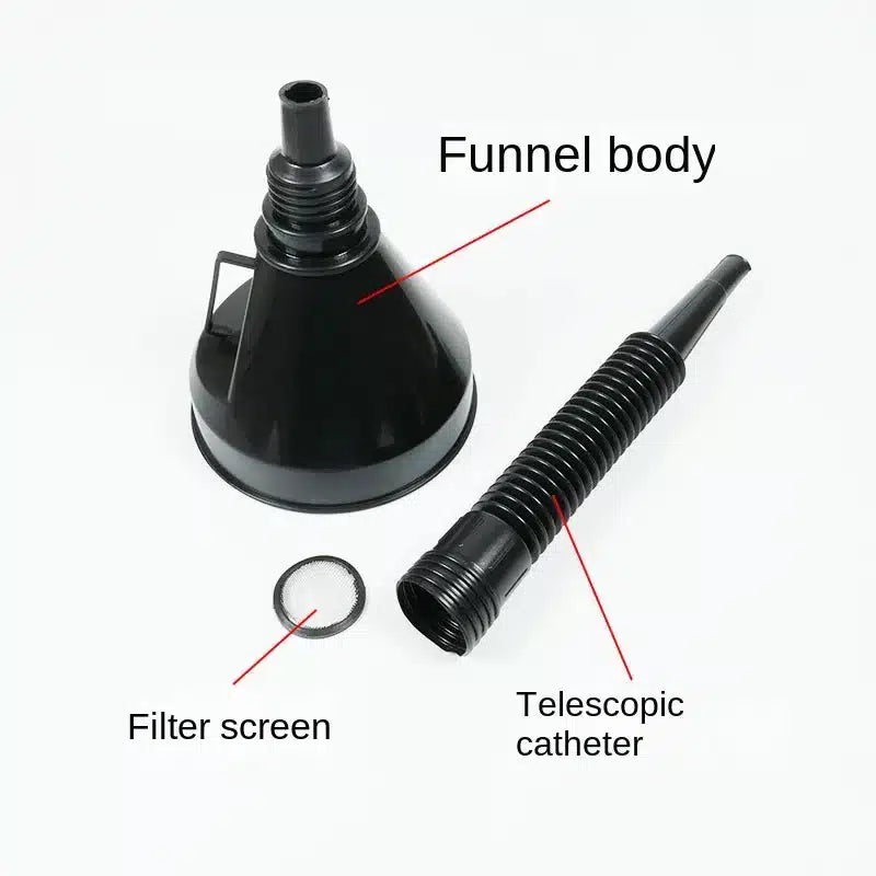 Car liquid funnel