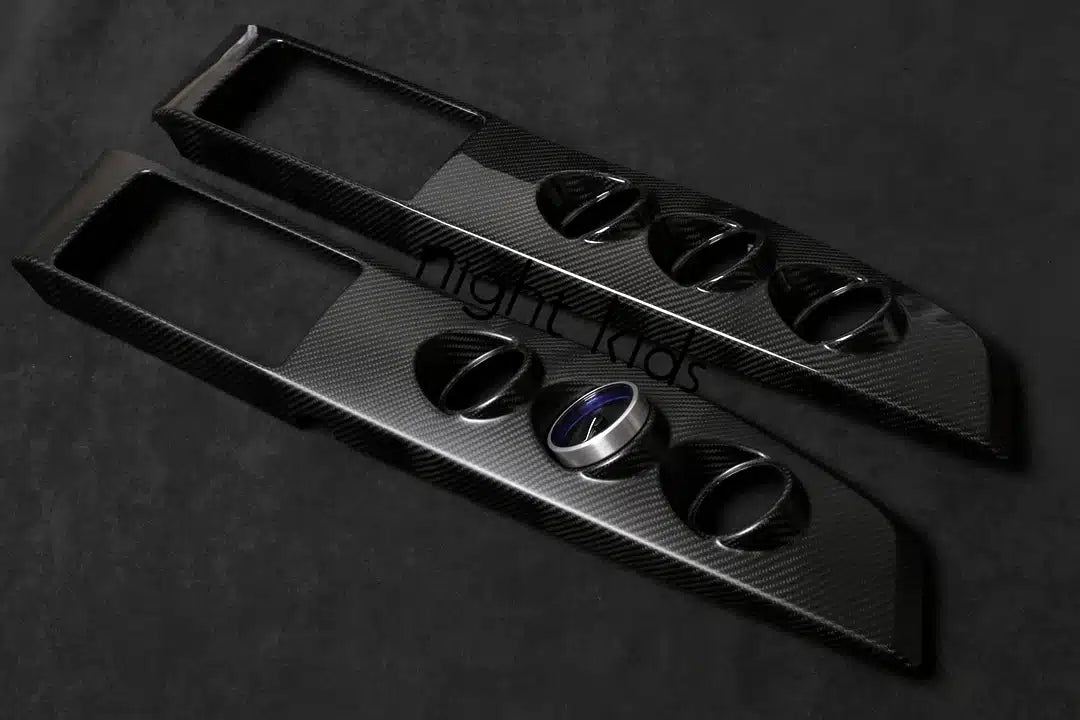 Carbon Gauge Panel