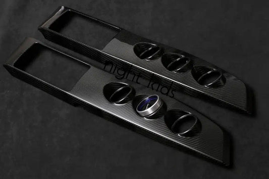 Carbon Gauge Panel