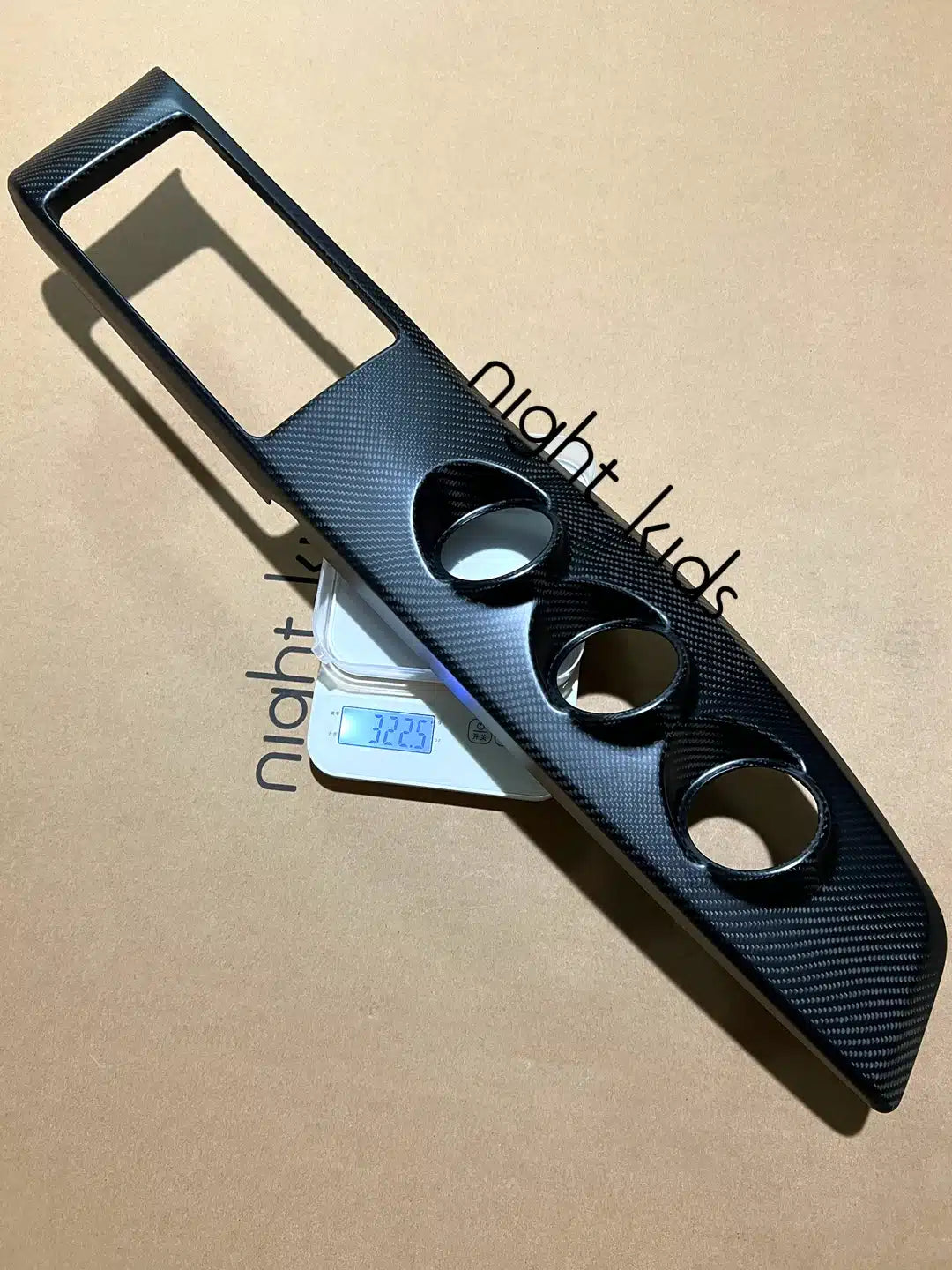 Carbon Gauge Panel