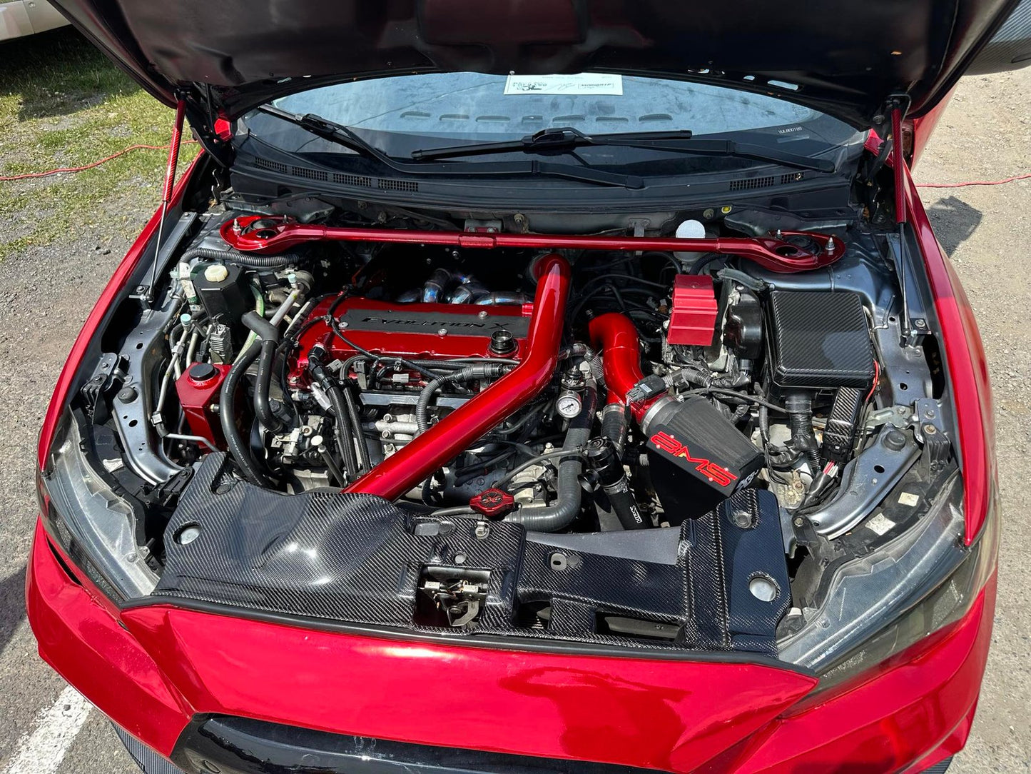 Radiator Carbon Cover