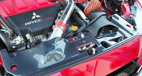 Radiator Carbon Cover