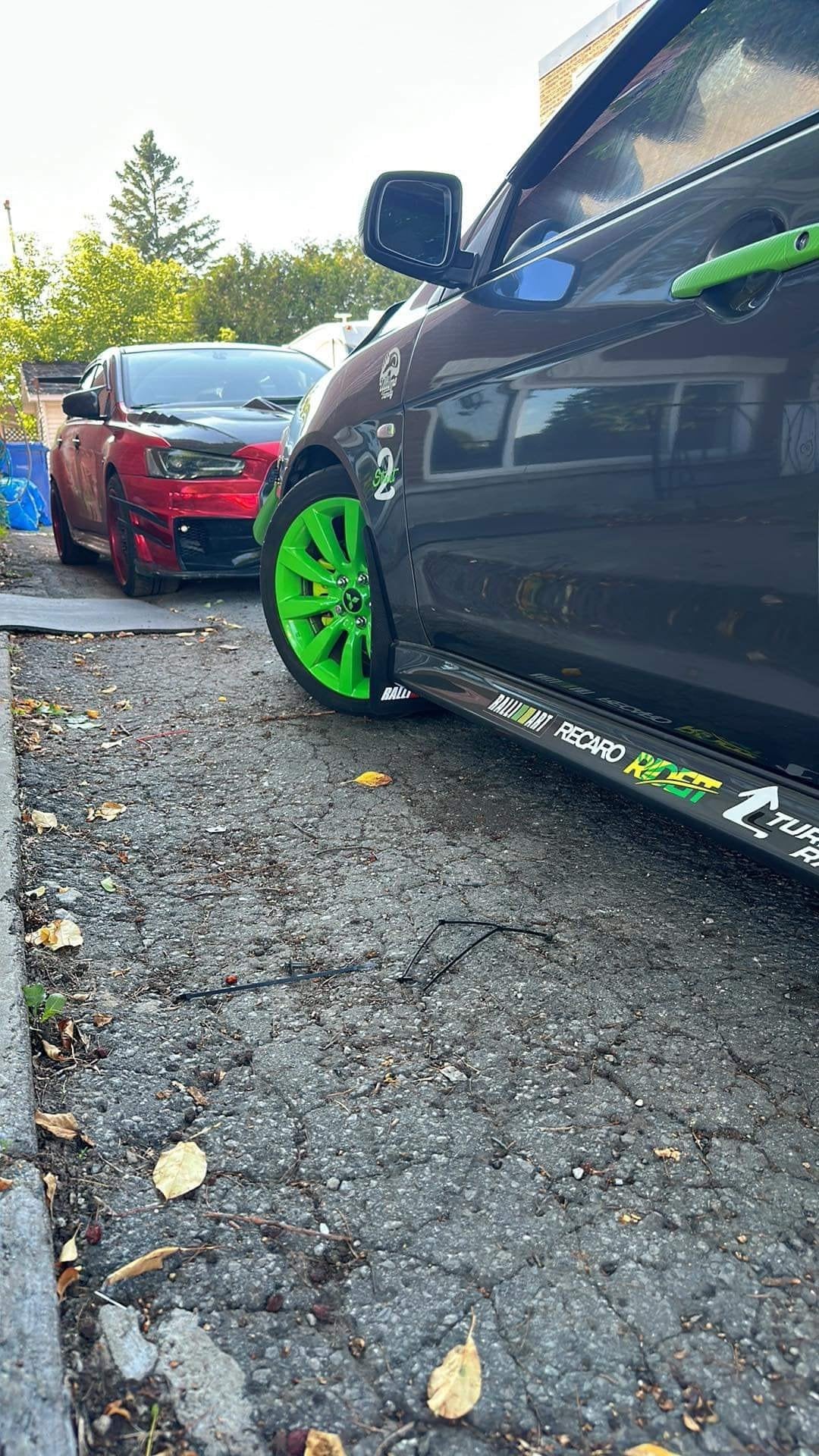 Ralliart Mud Flaps