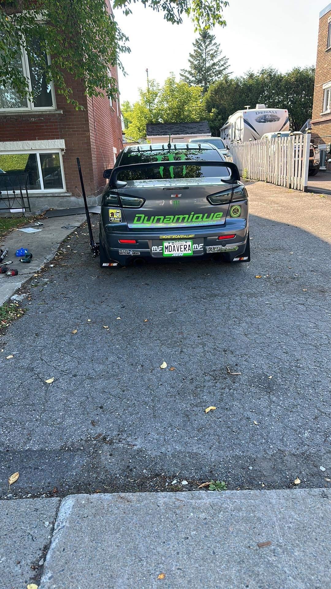 Ralliart Mud Flaps