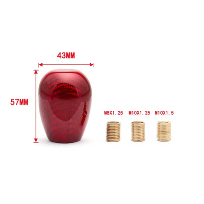 Universal Oval Carbon Shift Knob