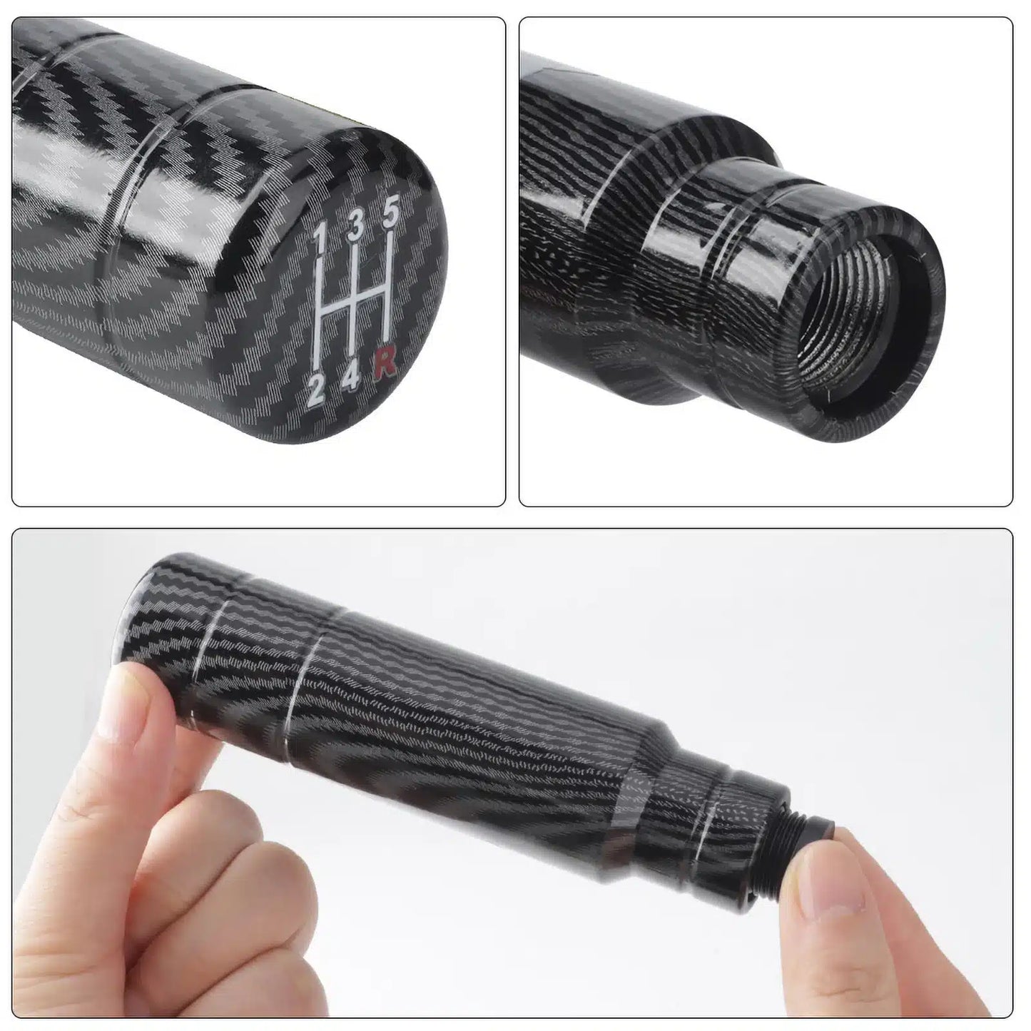13CM Carbon Style Shift Knob