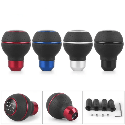 Leather＆AluminiumShift Knob For