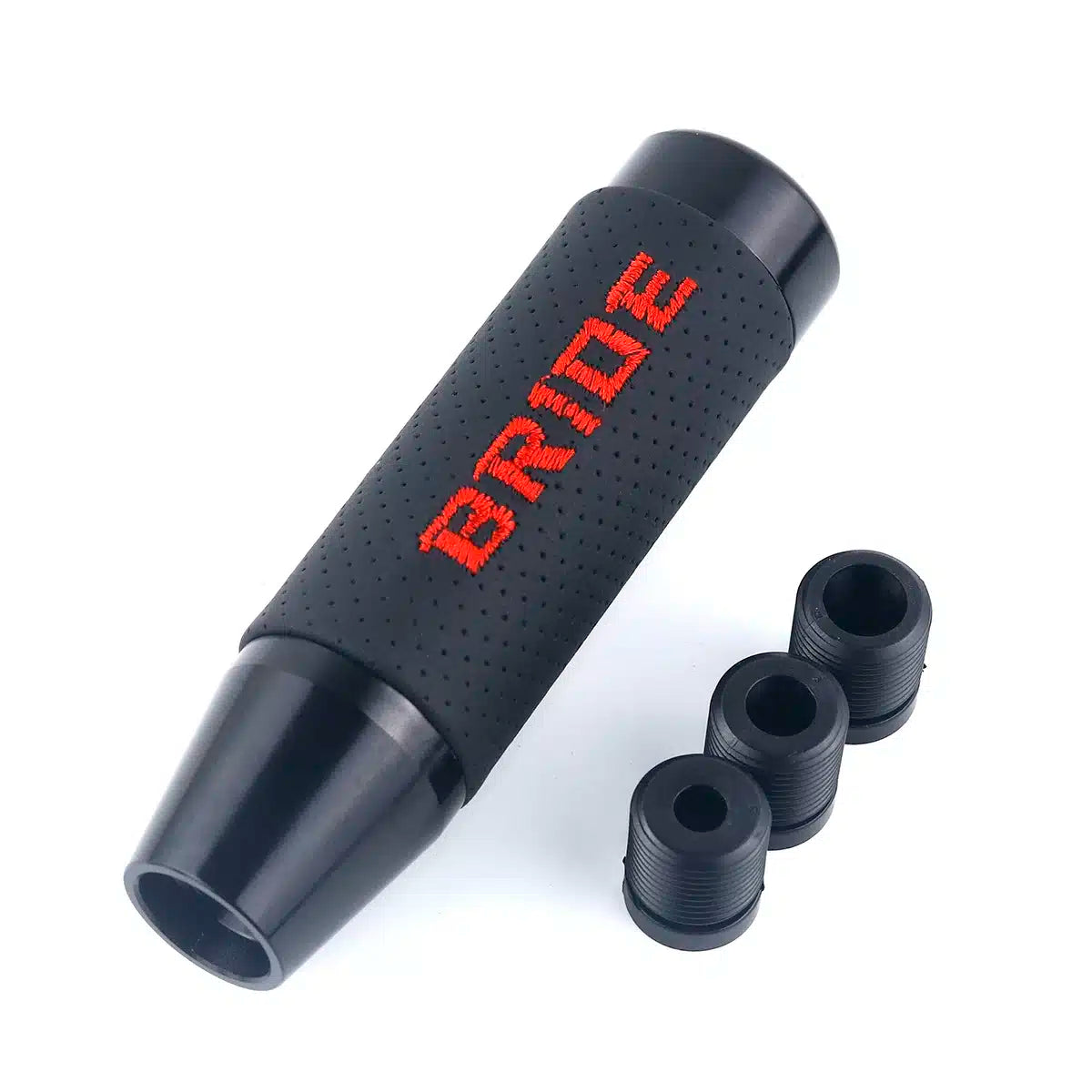 13cm BRIDE Aluminum+Leather Gear Shift Knob