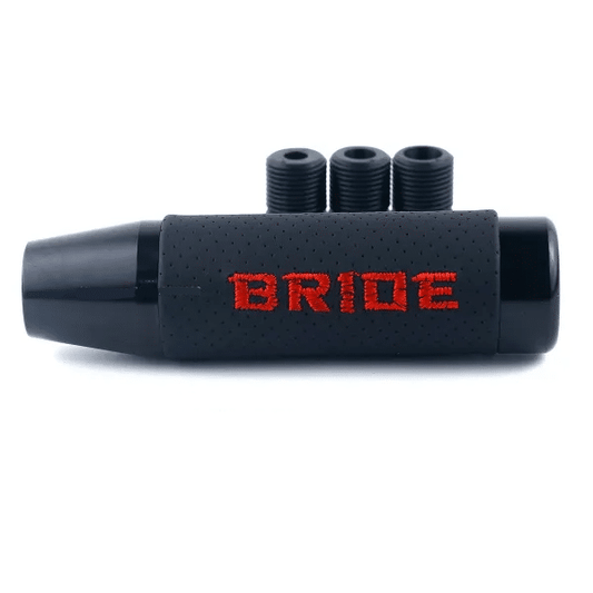 13cm BRIDE Aluminum+Leather Gear Shift Knob